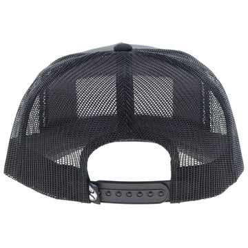 Hooey Sudan Charcoal and Black Ballcap